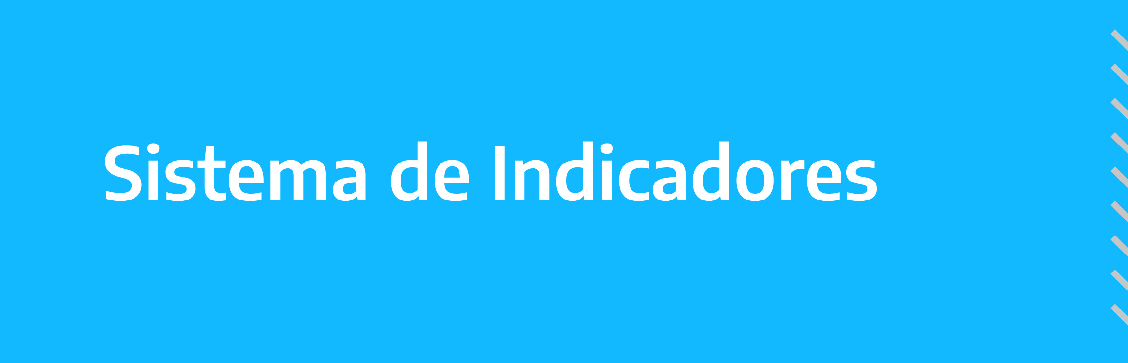 Sistema de Indicadores