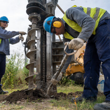 Obras complementarias en el Parque Industrial Curtidor