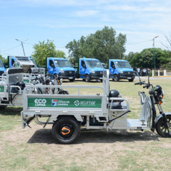 motos para manejo sustentable de los residuos en Lomas