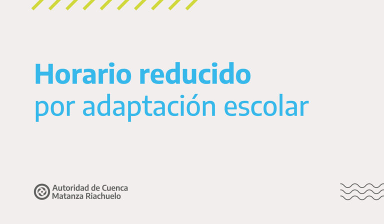 Reducción horaria - Adaptación escolar