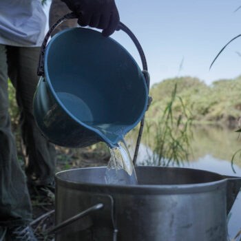 Monitoreo de agua superficial de la Cuenca