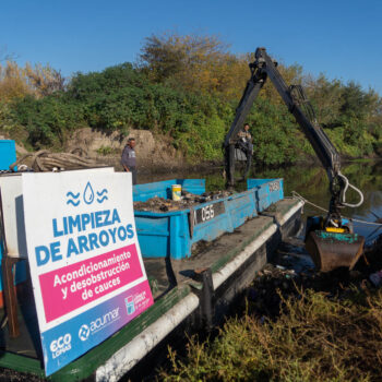 Perfilado en el cauce viejo Lomas de Zamora