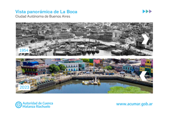 muestra antes y después