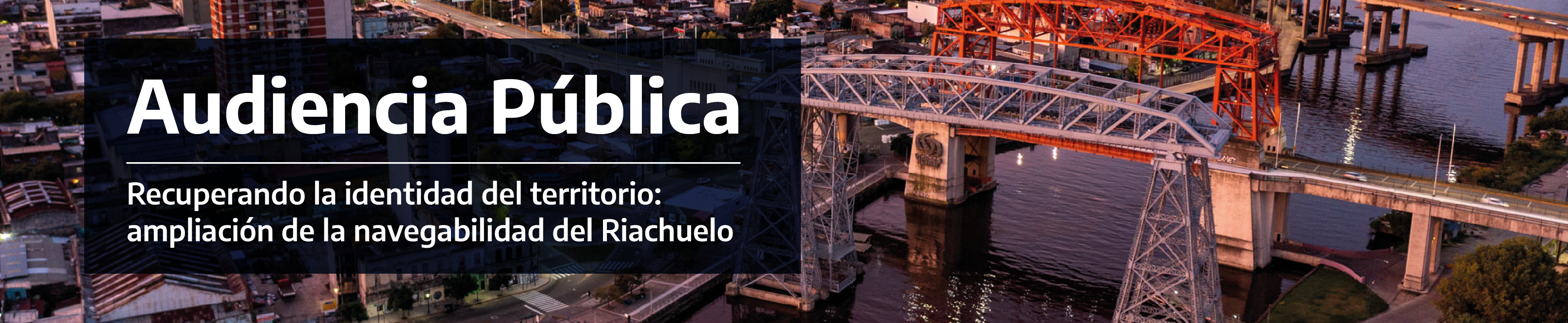 Audiencia navegabilidad Riachuelo
